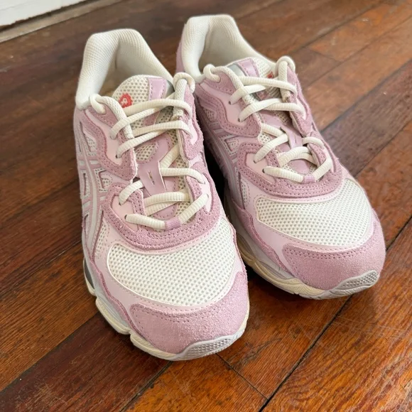 Asics Gel-NYC Cream-Rose Water | size W8/M6.5 - Picture 3 of 11